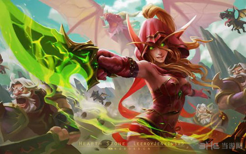 炉石传说瓦莉拉图片