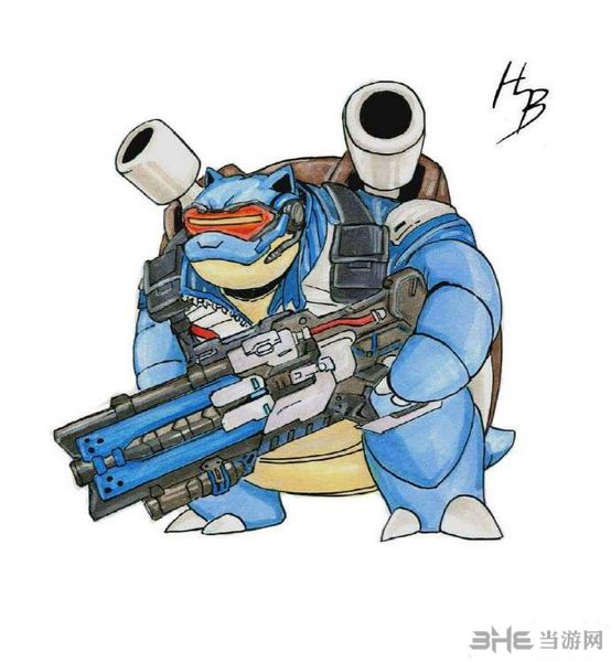 守望先锋精灵宝可梦结合体1