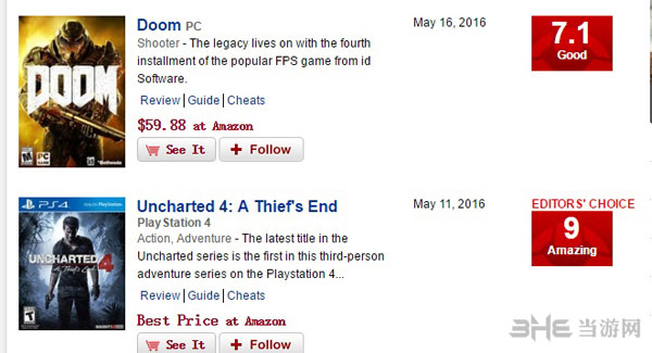 毁灭战士4IGN评分1