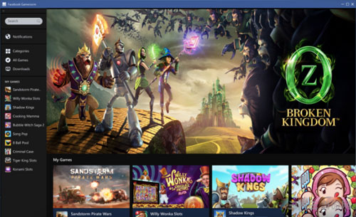 Gameroom界面图片