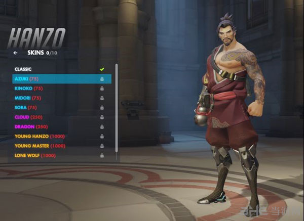 守望先锋半藏各皮肤样式一览1