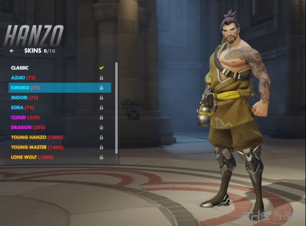 守望先锋半藏各皮肤样式一览3