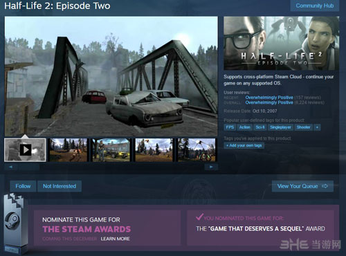 Steam评选界面截图2