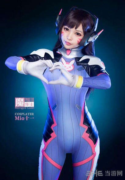 守望先锋D.VA人气萌妹COS截图3