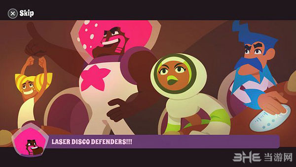 激光迪斯科防御者图片