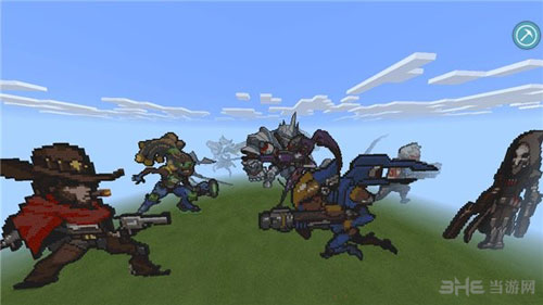 我的世界守望先锋肖像2