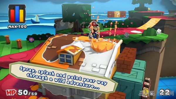 纸片马里奥涂鸦截图2