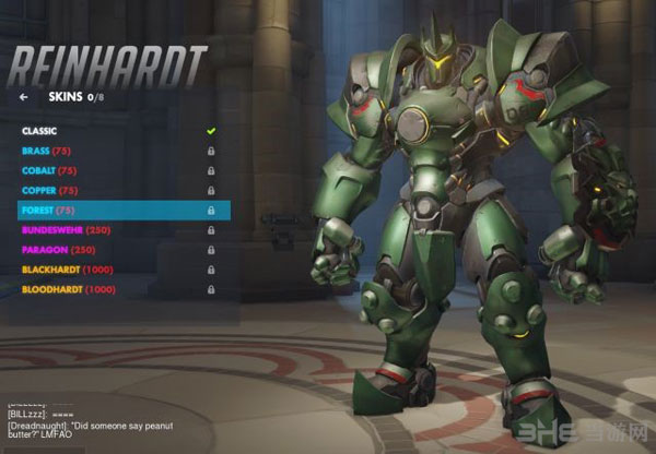 守望先锋莱因哈特皮肤各样式一览4