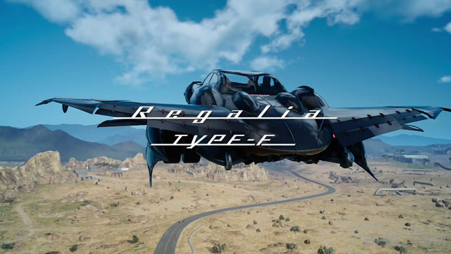 最终幻想15飞车截图1