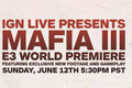 《黑手党3》进入收尾阶段 确认参加E3展会