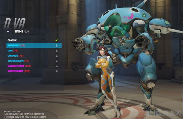 守望先锋D.VA皮肤各样式一览1