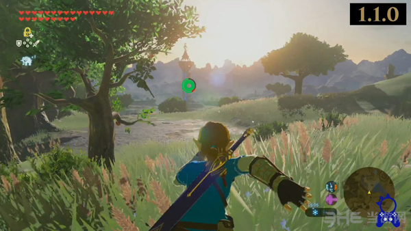 塞尔达传说荒野之息更新画面对比图片1