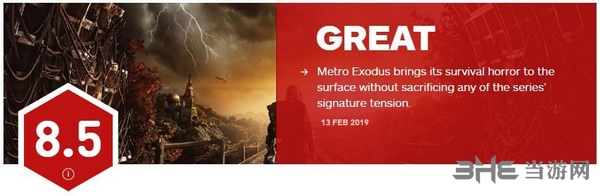 地铁逃离IGN评分图片
