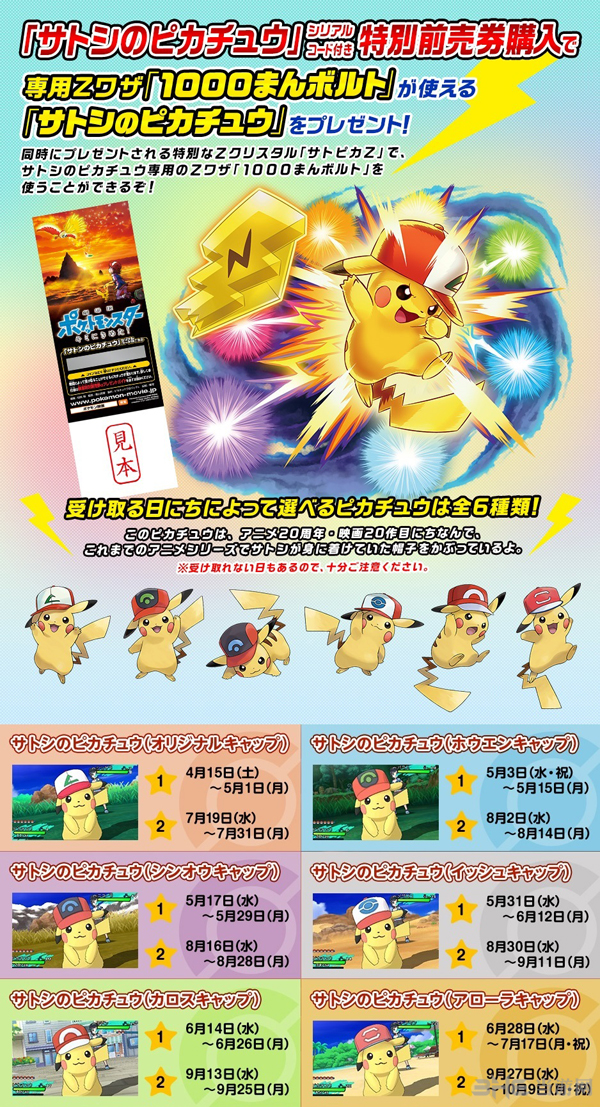 口袋妖怪日月小智皮卡丘图片1