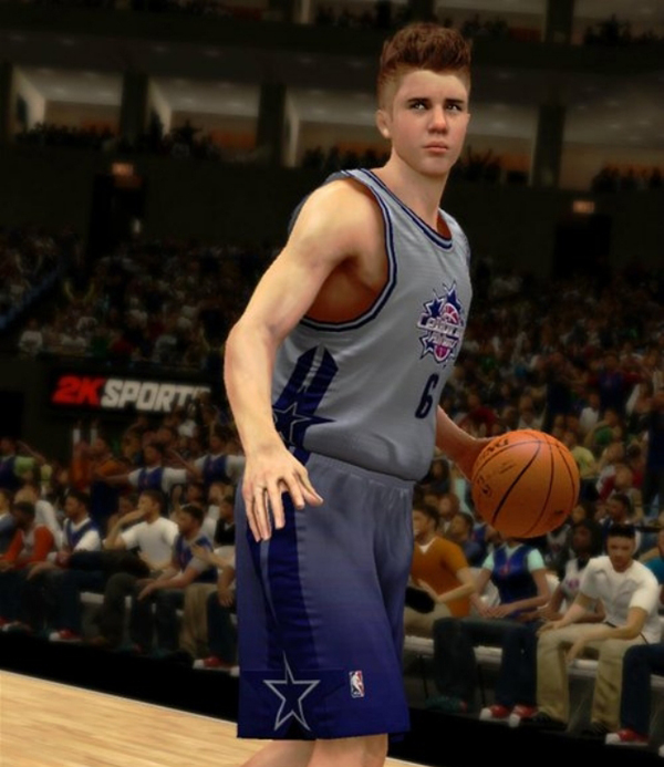 NBA 2K13贾斯汀·比伯截图