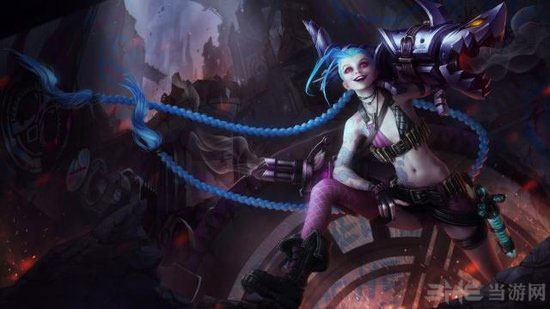 英雄联盟新英雄x金克斯Jinx