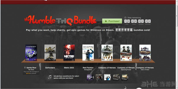 THQ推出“Humble Bundle”的捆绑促销活动