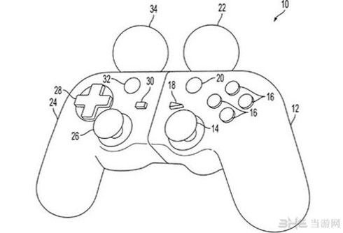 索尼ps4游戏手柄专利曝光 居然能够一分为二