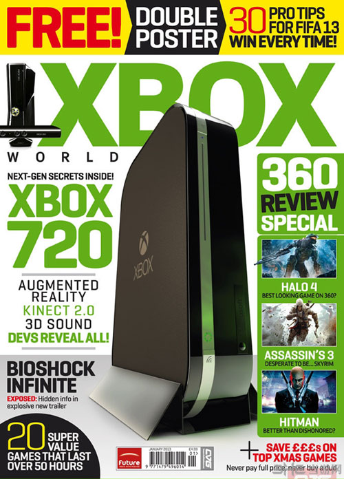 Xbox World曝光Xbox 720详细信息