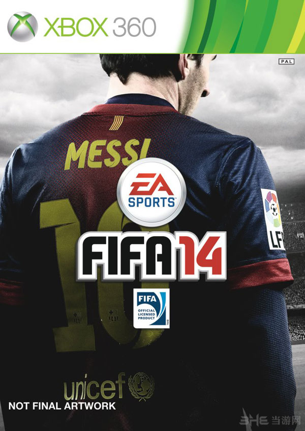 FIFA14 xbox封面