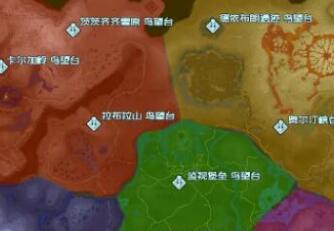 王国之泪鸟望台全部位置一览
