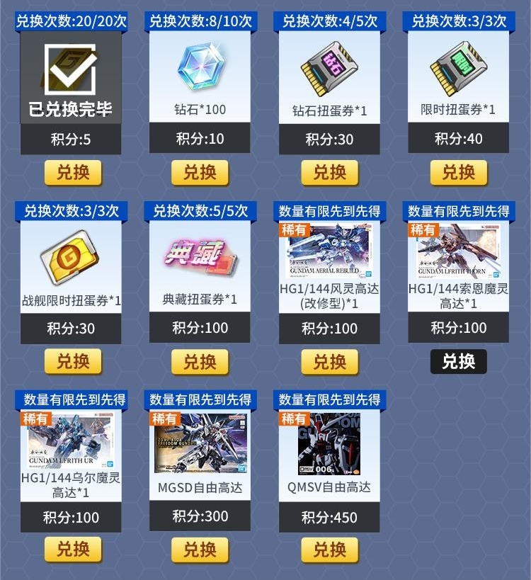《敢达决战》典藏尊者上线 千元模型活动同步开启!