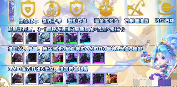 金铲铲之战S9堡垒佛耶戈阵容装备搭配 金铲铲之战S9堡垒佛耶戈阵容装备搭配