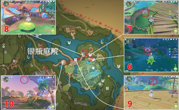 原神银瓶庭院东礼券收集攻略 原神银瓶庭院东礼券收集攻略