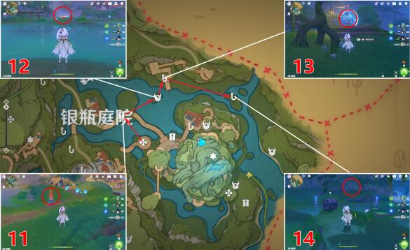 原神银瓶庭院东礼券收集攻略 原神银瓶庭院东礼券收集攻略
