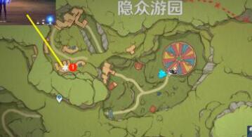 原神隐众游园大帐篷下华丽宝箱开启方法